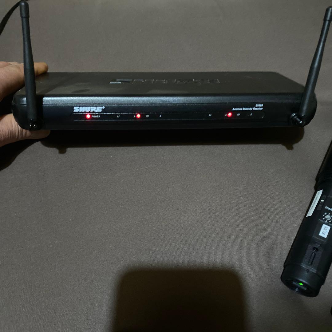 SHURE SVX288/PG58 ワイヤレスマイクシステム