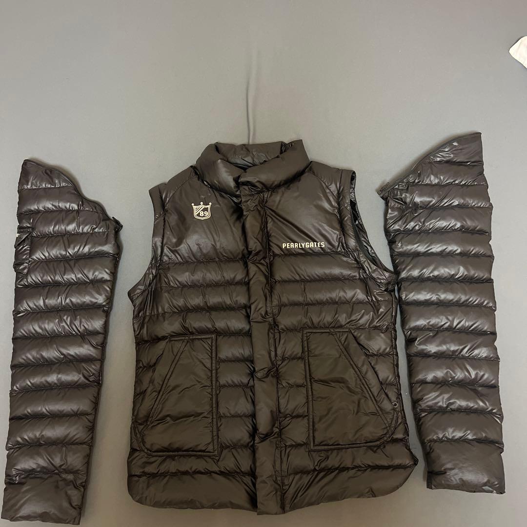 PEARLY GATES ブラックダウンジャケット