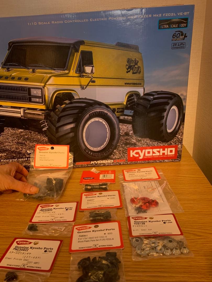 京商マッドバンVEカラータイプ2オプション予備部品多数セット品