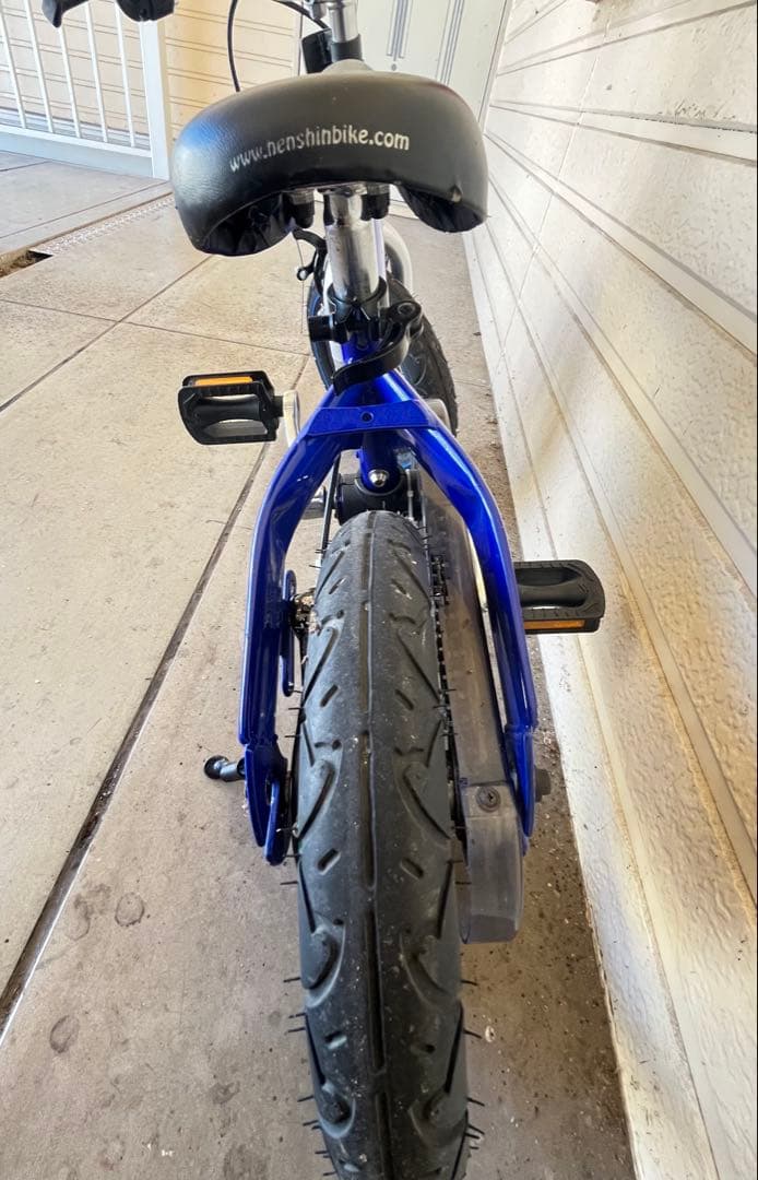 Henshin 幼児用自転車 青 12インチ