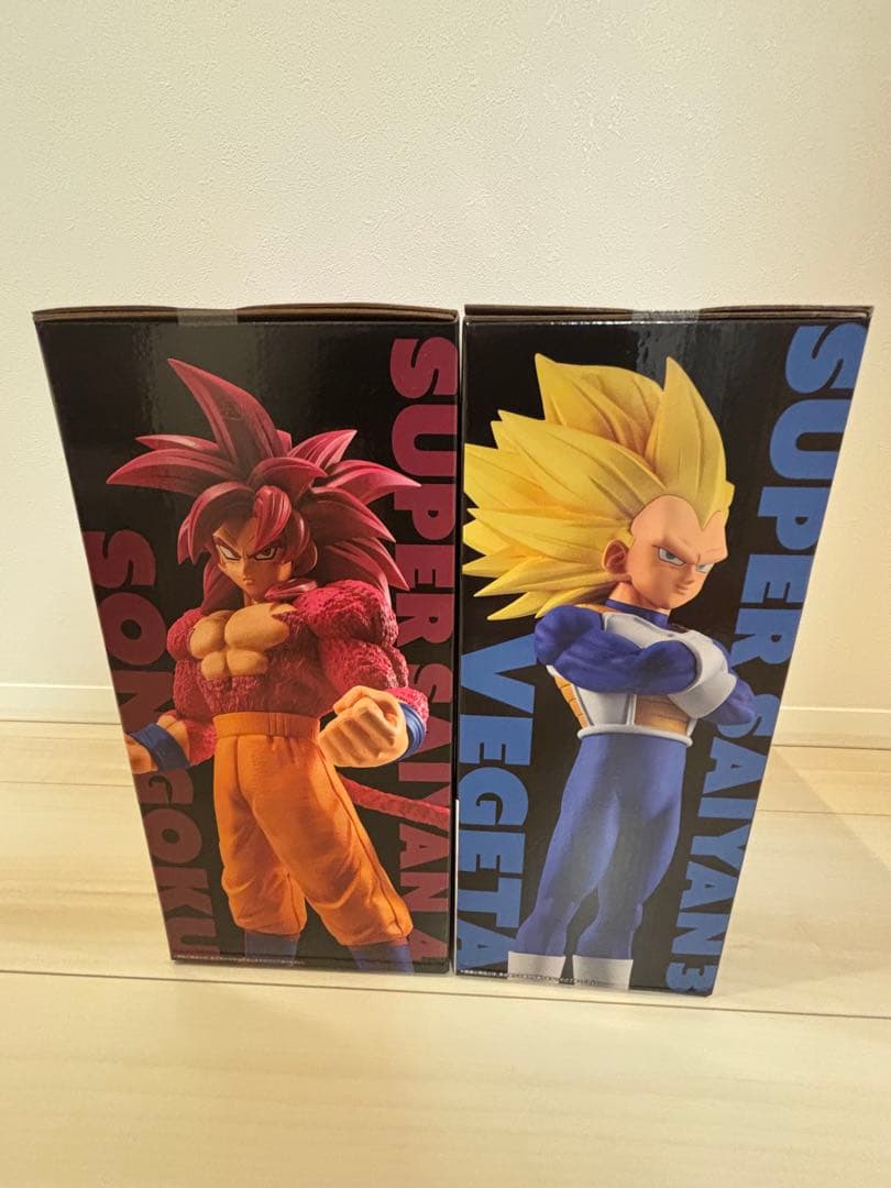 ドラゴンボール一番くじラストワンセル悟空ベジータセット売り！