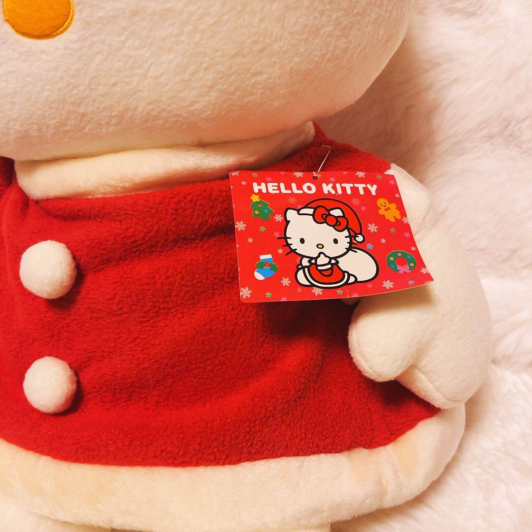 希少レア　ハローキティ　サンタ　ぬいぐるみ　BIG サンタキティ　平成レトロ