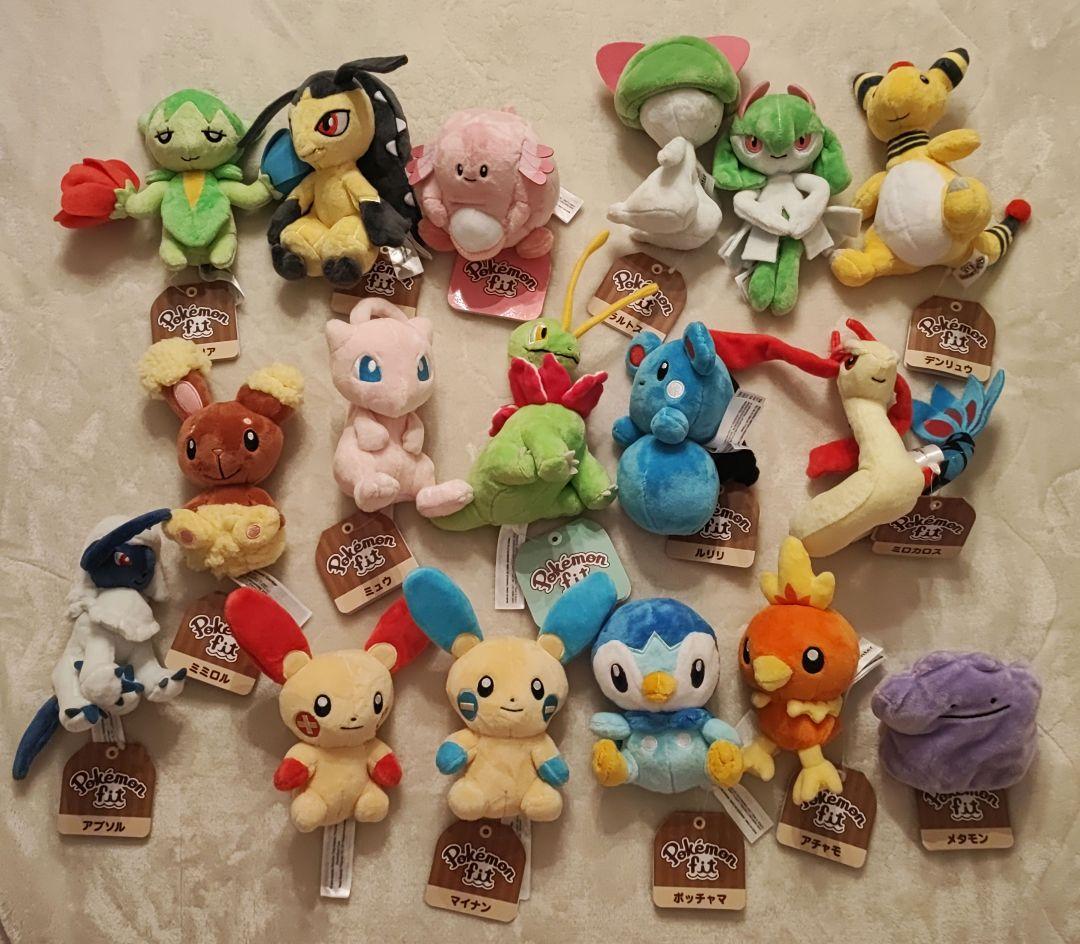 ポケモンセンターぬいぐるみまとめ