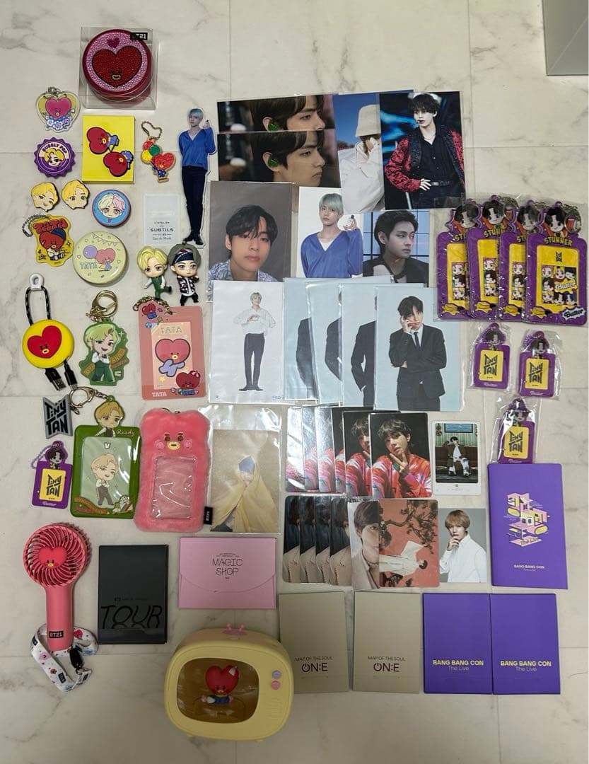 BTSテテグッズ うちわ アルバム CD トレカまとめ売り