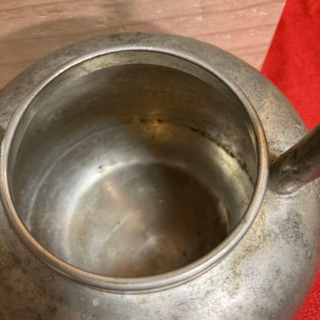 S46 吊釜道具 『金工師 木村清五郎造』『弦 釻 鎖』 共箱 茶道具