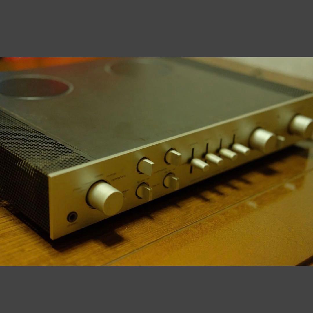 整備品】LUXMAN L-10 プリメインアンプ ②