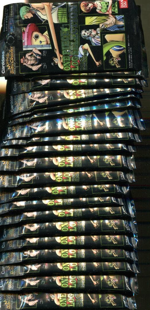 ワンピース　ログコレクション　未開封20パック ミラバト ワンピース ログセレクション 20パック 未開封 box - メルカリ