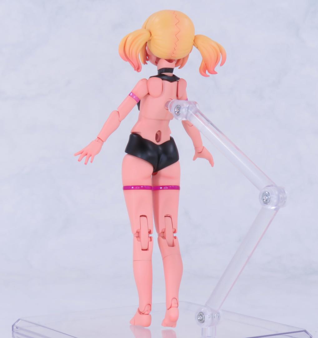 た*ー様 PUNI☆MOFU 黒マオ 改修 全塗装 完成品 コトブキヤ プラモデ