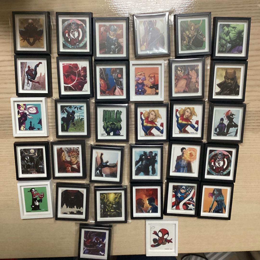 h asamu 様専用 マーベル フレームマグネット 40種セット Amazon.co