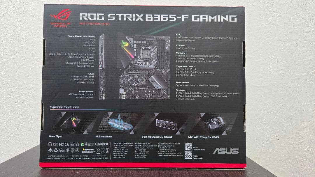 ROG STRIX B550-I 5700X メモリ32GB SSD2TBセット ROG STRIX B550-I