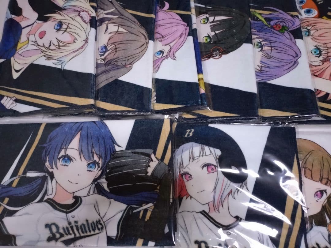 ラブライブ!蓮ノ空女学院スクールアイドルクラブ　パリーグコラボタオル全種セット