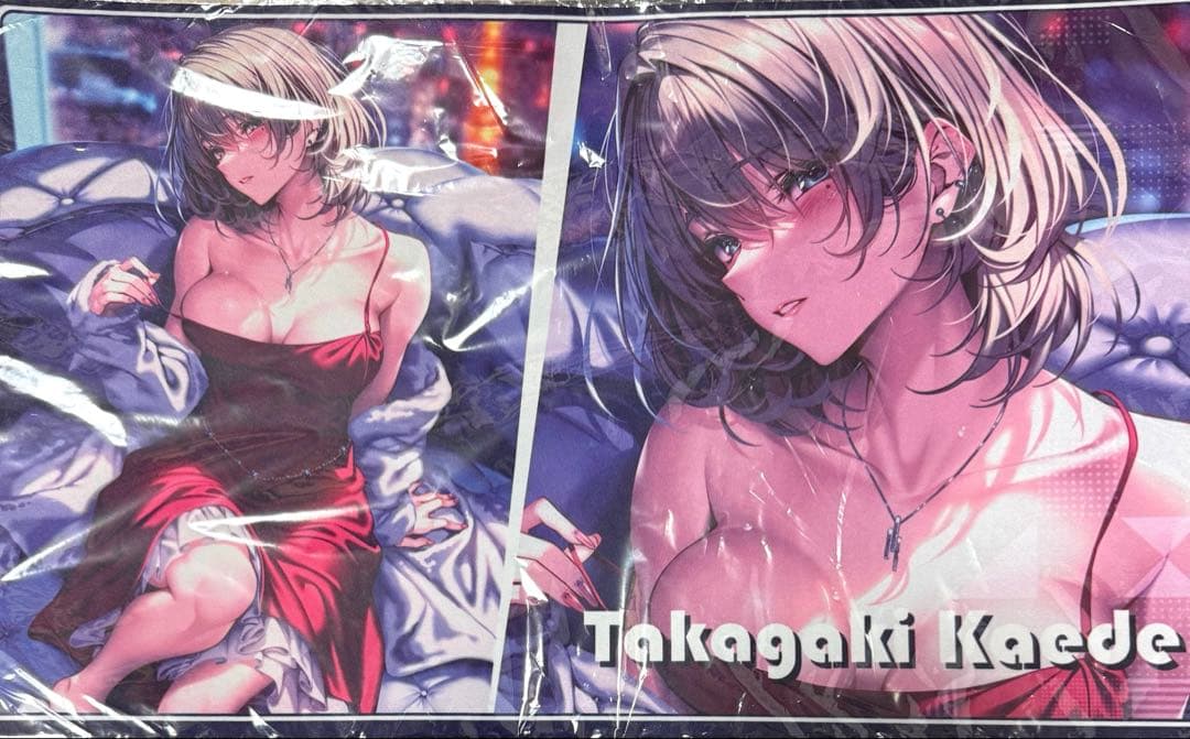 アイドルマスターシンデレラガールズ　アイマス　高垣楓　プレイ　ラバーデスクマット アイドルマスターシンデレラガールズ アイマス 高垣楓 プレイ ラバー