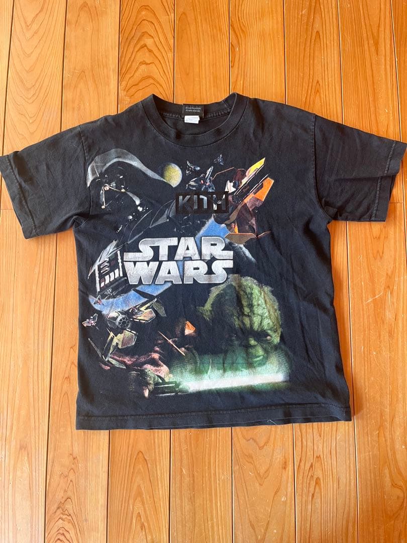 楽天市場】Kith x STAR WARS Yoda Vintage Tee Black キス x スター
