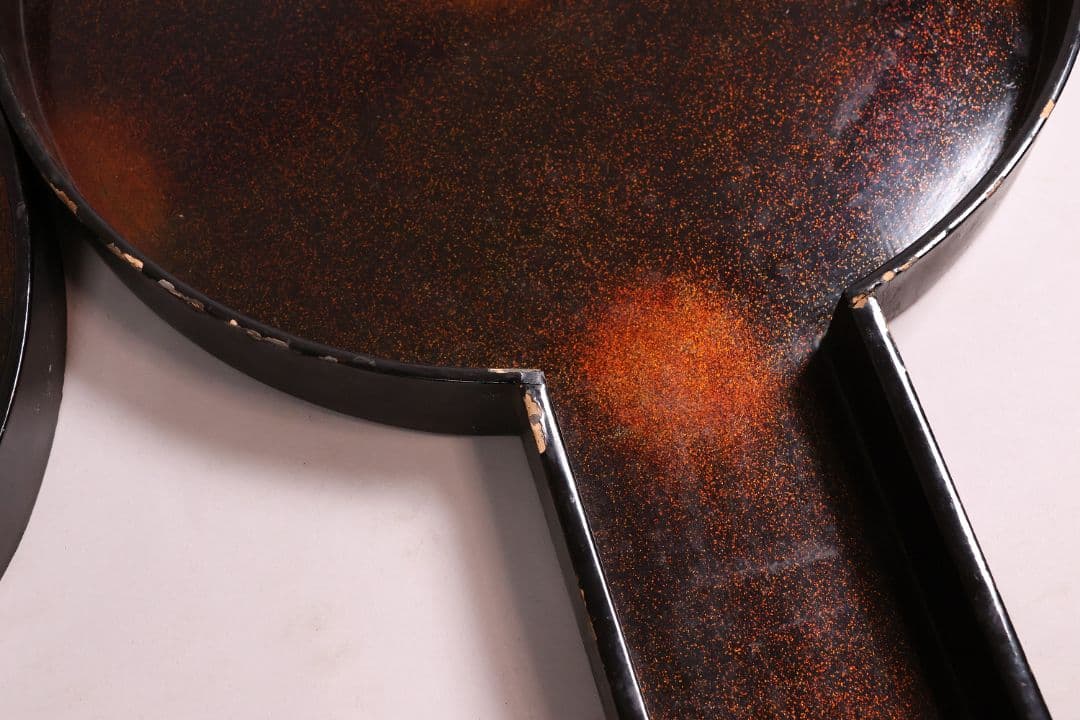 江戸期 田中伊賀守藤原吉次 松竹梅鶴亀 古鏡 和鏡 手鏡 稲家紋【MA606】