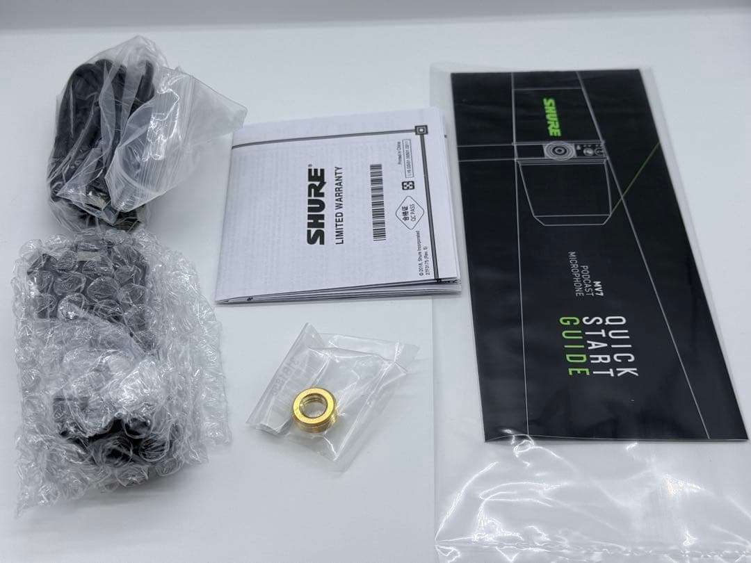 【限定品】shure MV7 White