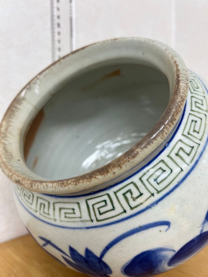 中国　朝鮮李朝高麗青花碗　古美術唐物コレクション韓国骨董　アンティーク江戸　青磁