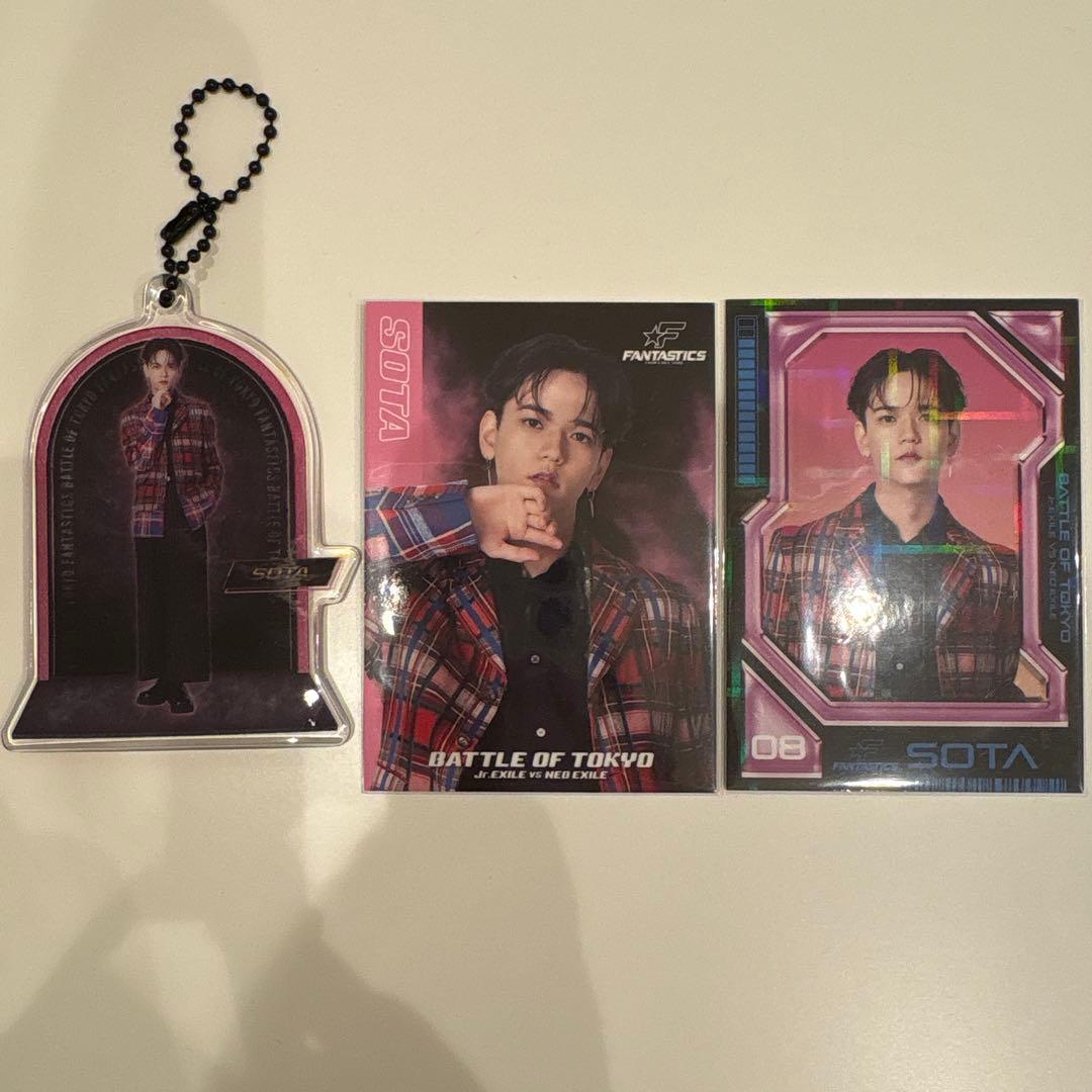 FANTASTICS 中島颯太 フォトカード クリアチャーム シクレ - メルカリ