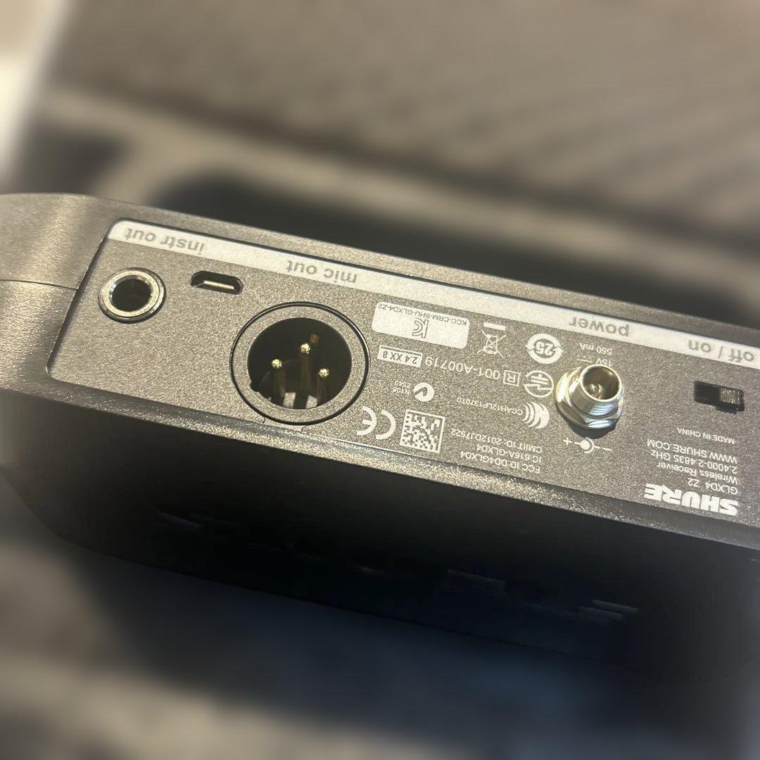 SHURE GLXD4 セット