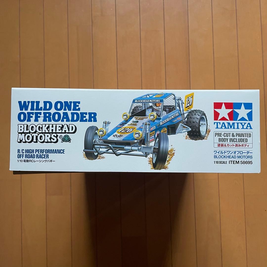 値下げしました】タミヤ ワイルドワンオフローダー ブロックヘッド