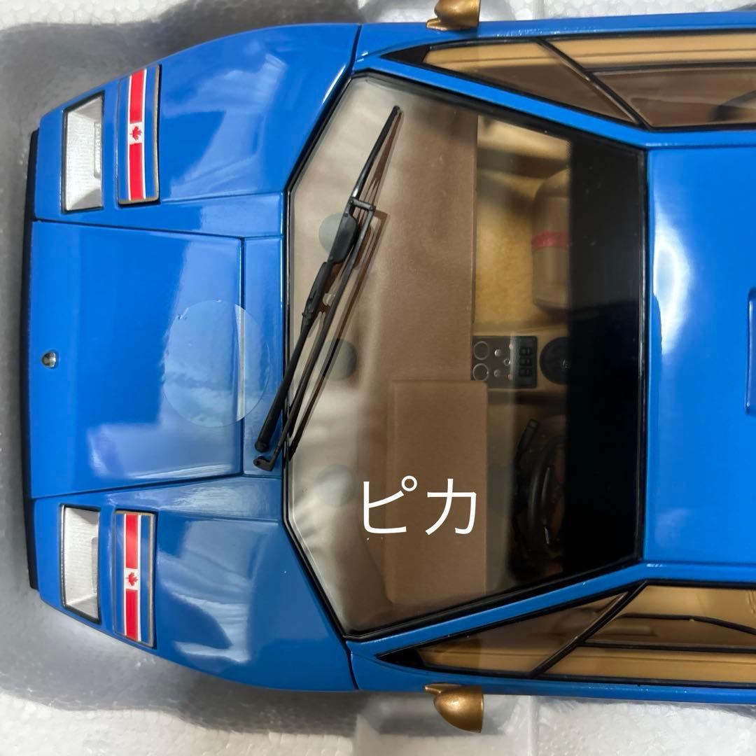 京商ランボルギーニカウンタックLP500S.ブルー1:18