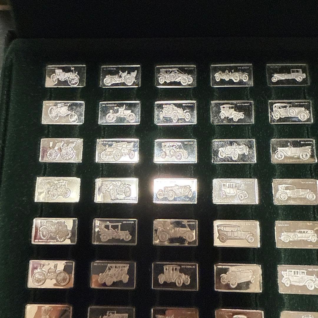 偉大なる自動車100種 純銀製ミニチュア・コレクション限定盤 - メルカリ