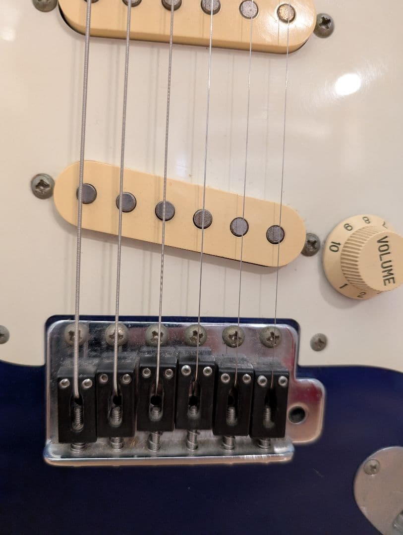 エレキギター ブルー　FERNANDES　フェルナンデス　GLAY　TAKURO