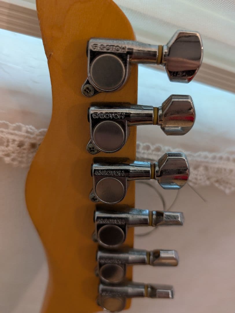 エレキギター ブルー　FERNANDES　フェルナンデス　GLAY　TAKURO