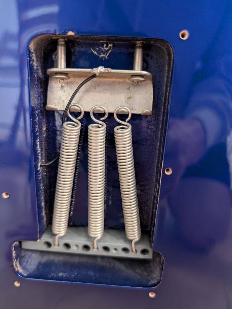 エレキギター ブルー　FERNANDES　フェルナンデス　GLAY　TAKURO