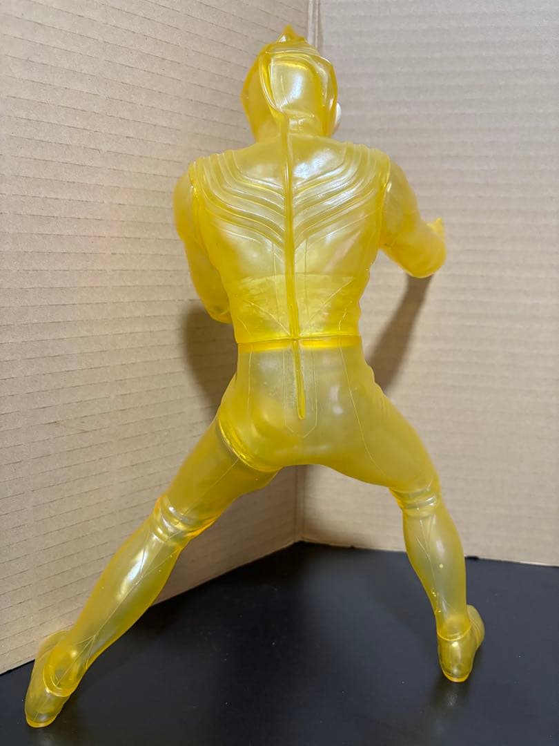 ビッグサイズソフビ3種　ウルトラマンティガ　マルチタイプ　グリッター　イーヴィル