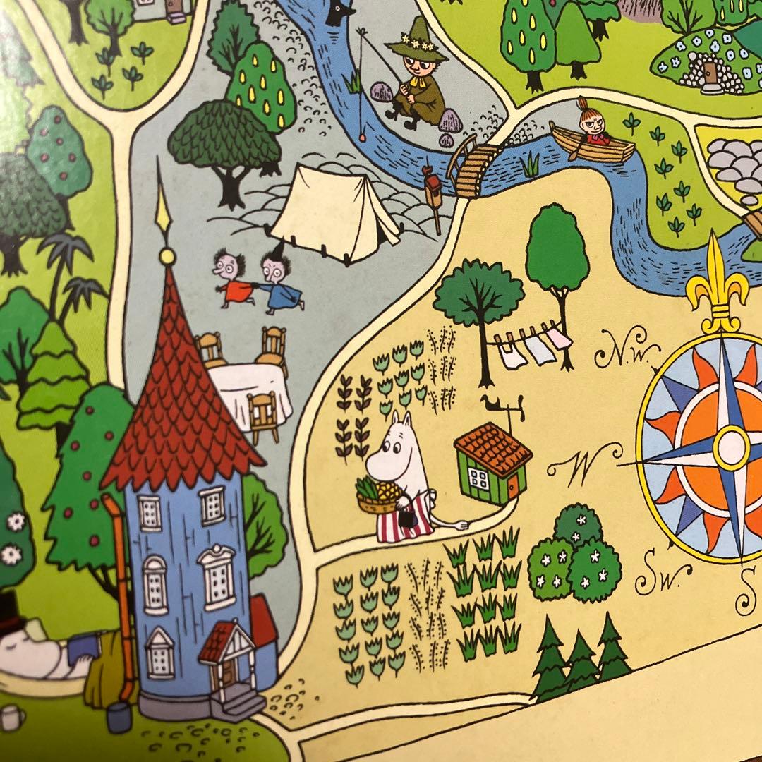 レアムーミン谷地図・Ⅱ ジグソーパズル1000ピース