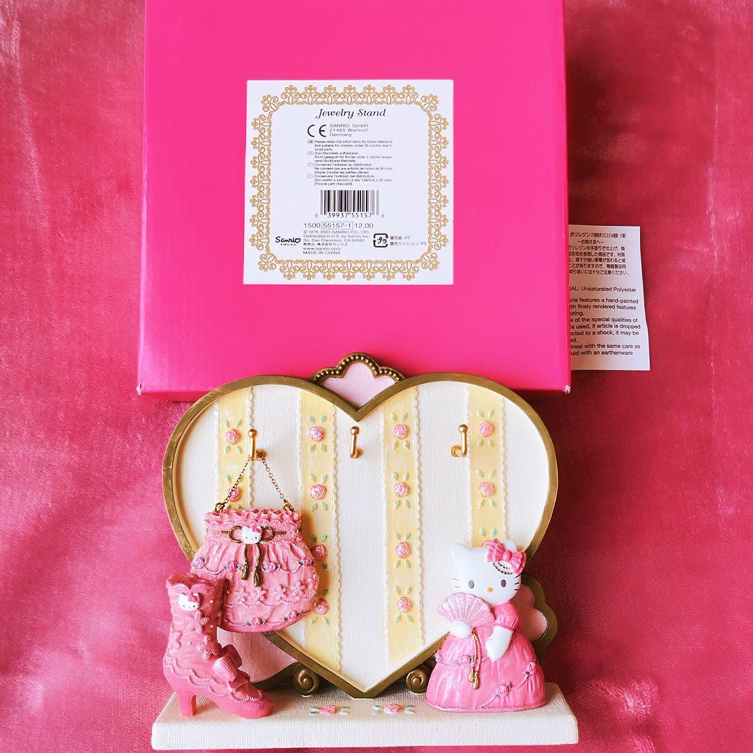 希少激レア　ハローキティ　ジュエリースタンド　USA ドレス　2003 サンリオ