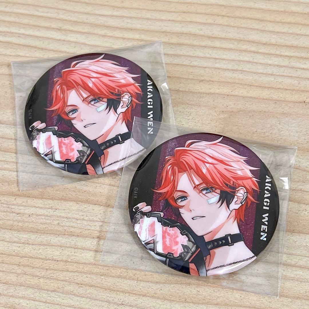 赤城ウェン ぎゃうるふ ウルフ 缶バッジ - メルカリ