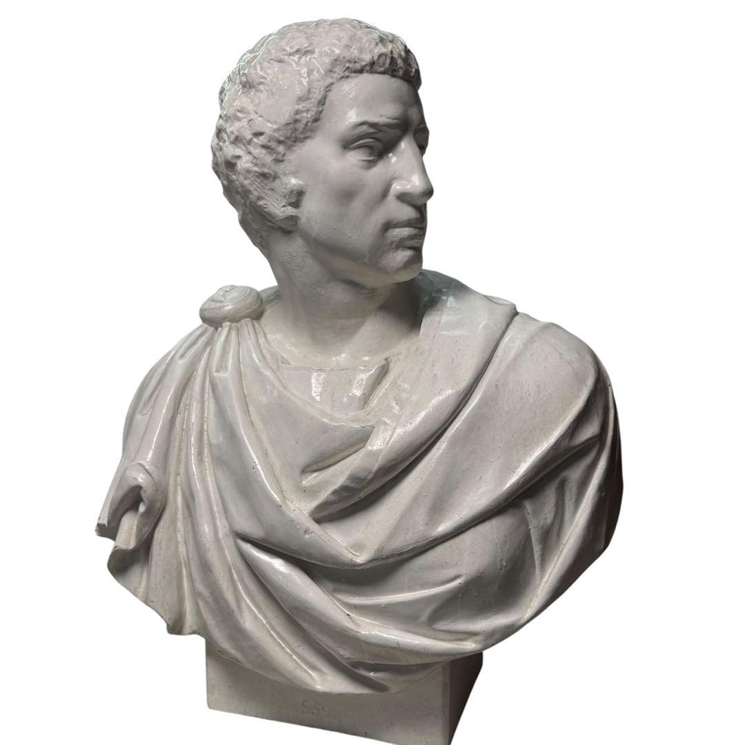 石膏像 ブルータス 胸像 デッサン用 - メルカリ