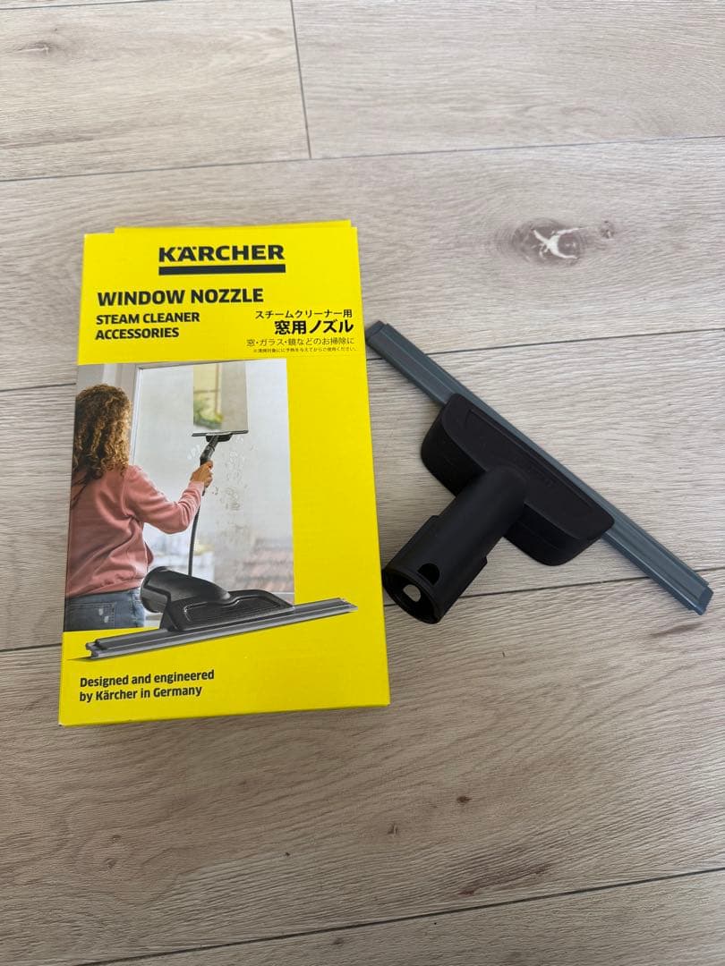 Karcher ケルヒャー スチームクリーナー SC MINI 窓用ノズル