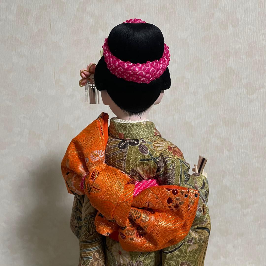 日本人形 吉徳大光 華姿 本絹京友禅