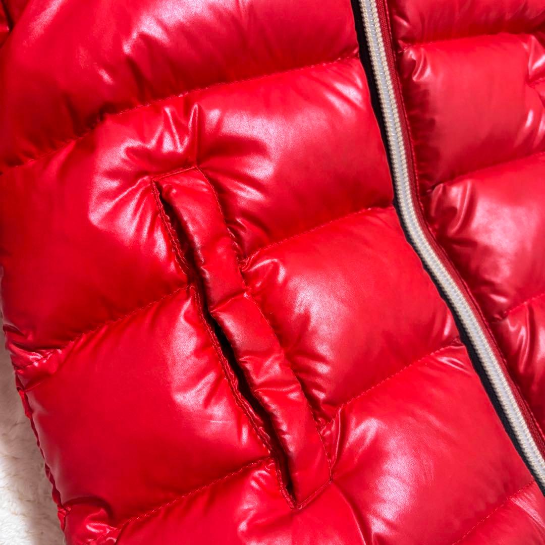 MONCLER 赤色ダウンジャケット 92cm