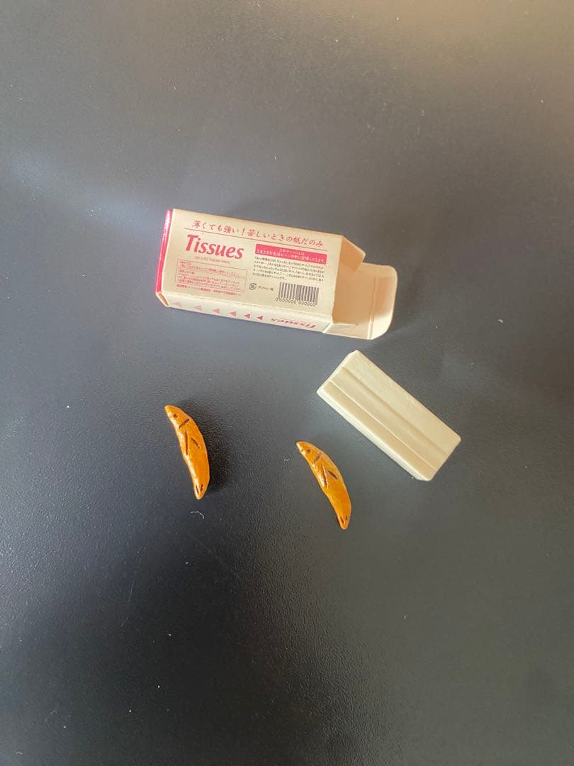 リーメント　ぷちサンプル　テッシュ　鮎　饅頭　和菓子　ミニチュア　ドールハウス