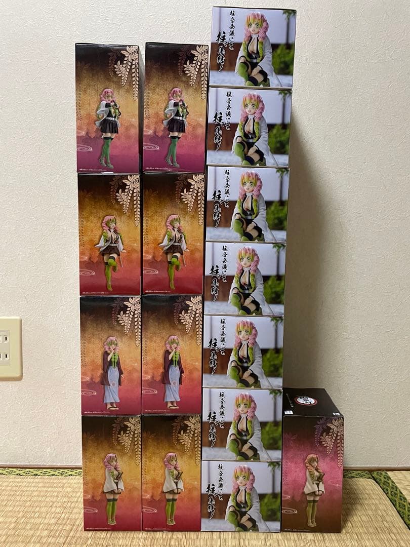 鬼滅の刃 フィギュア 絆ノ装 甘露寺蜜璃 16個