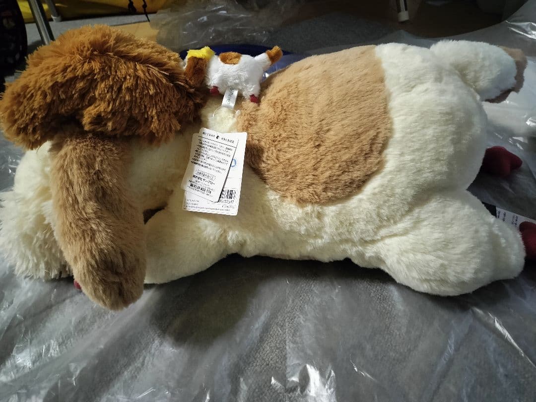 ジブリパーク　ヒン　＋　マスコットヒン　ぬいぐるみ　ハウルの動く城