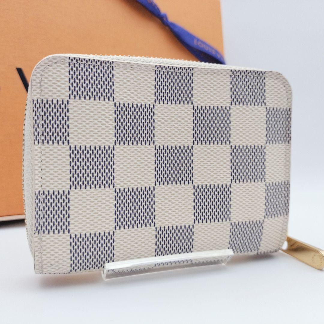 ✨極上美品✨ルイヴィトン ダミエアズール ジッピーパース ケース