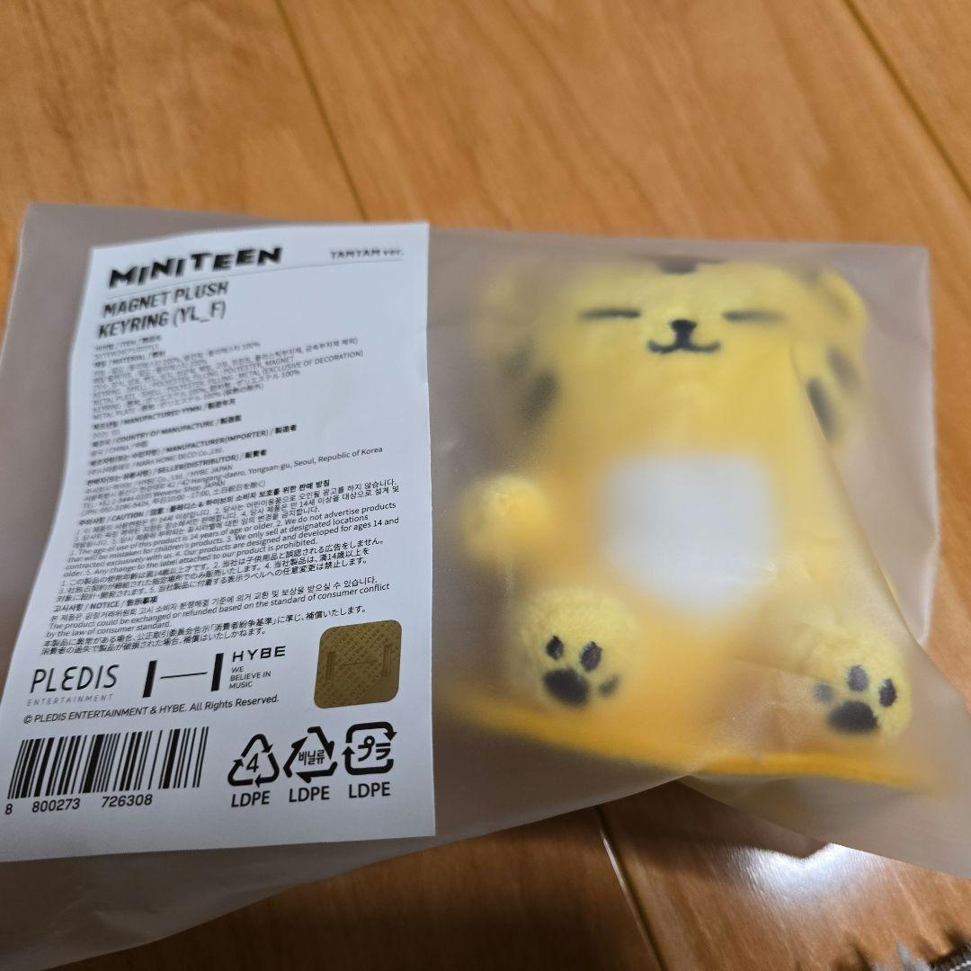 ねりごま様 MOHU MOHU 柄【フタ付きモモンガポーチ】ミント 鳥/鵜