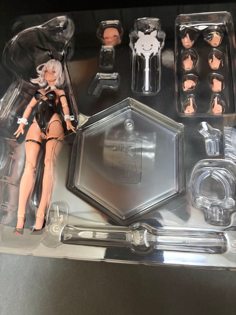 【ジャンク/加工有】スネイルシェル可動フィギュア5体+専用オプション1個セット