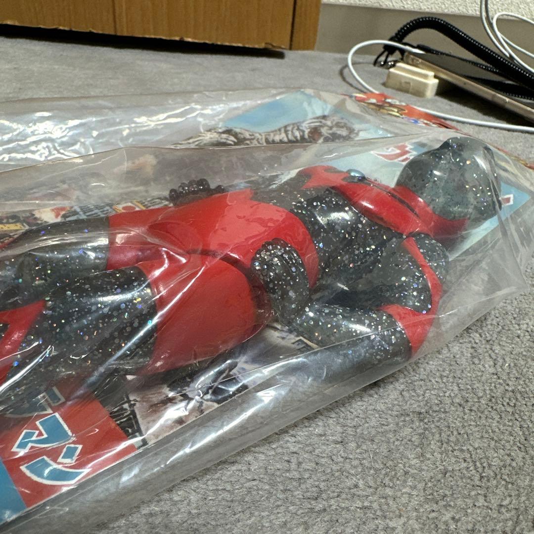 マルサン 55th ウルトラマン 350 ソフビ スパークルグリッター 新品