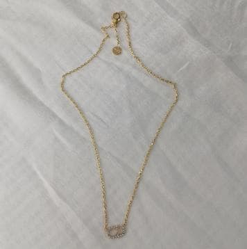 美品 Dior CDロゴ ネックレス