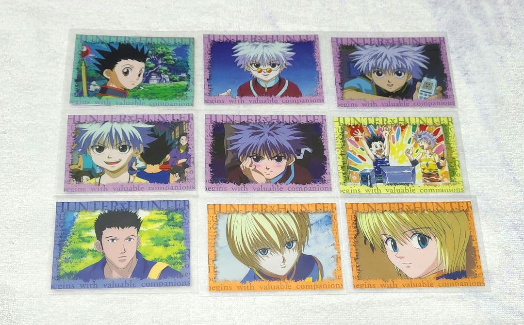 旧アニメ HUNTER×HUNTER 非売品 スクラッチカード キルア クラピカ