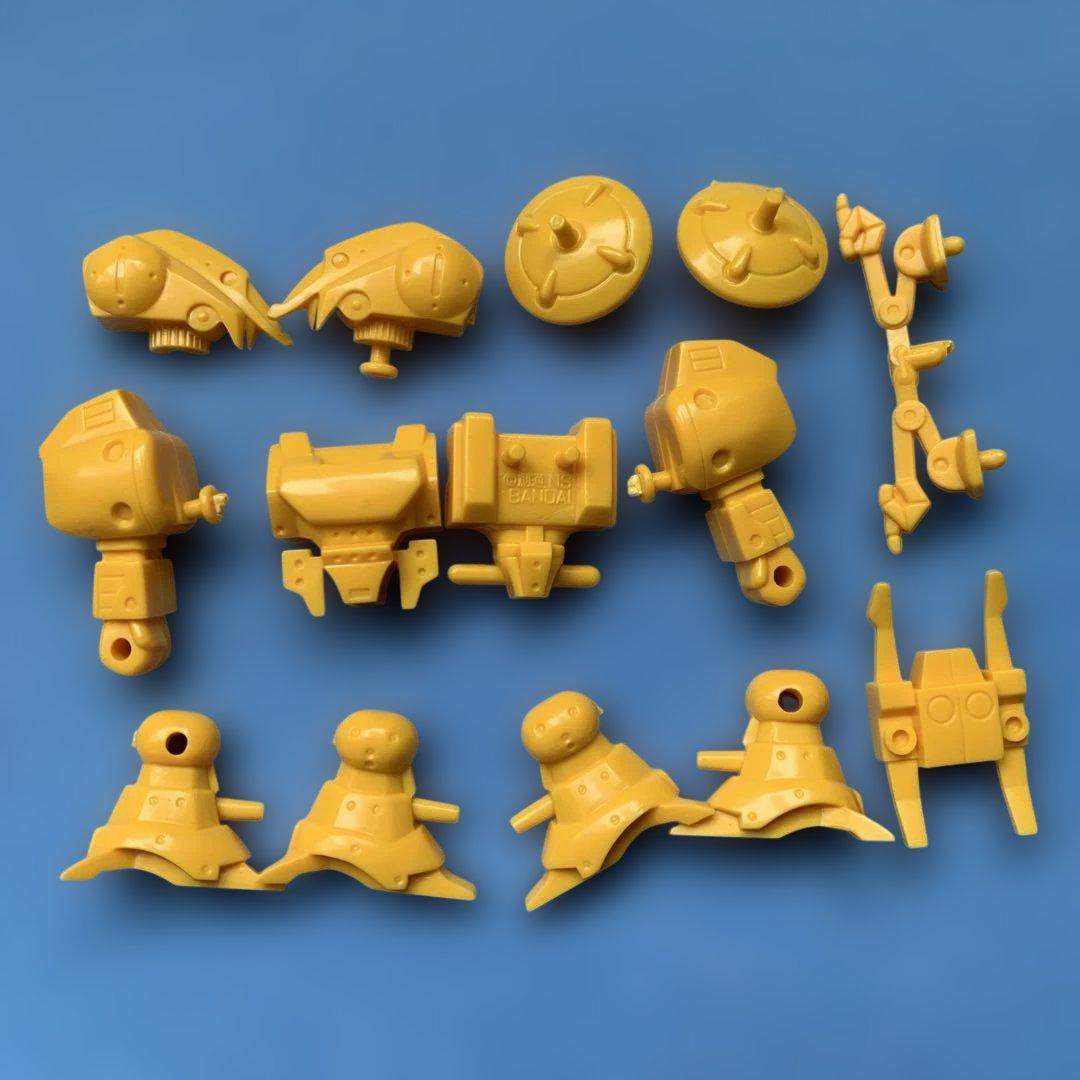 ☆レトロ エルガイム ガチャ プラモデル 未組立品 全8種コンプセット