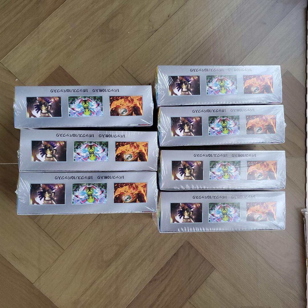 ポケモンカードゲーム テラスタルフェスex7BOXシュリンク付き。
