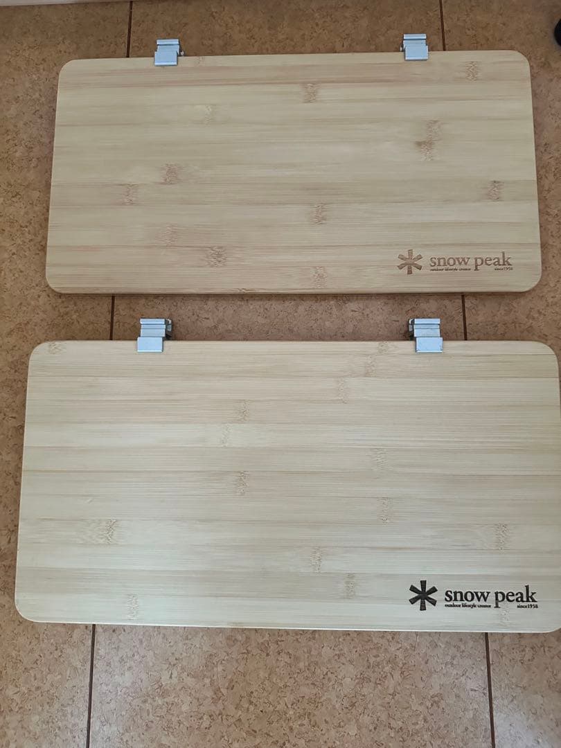 snow peak スライドトップハーフ竹 2枚セット