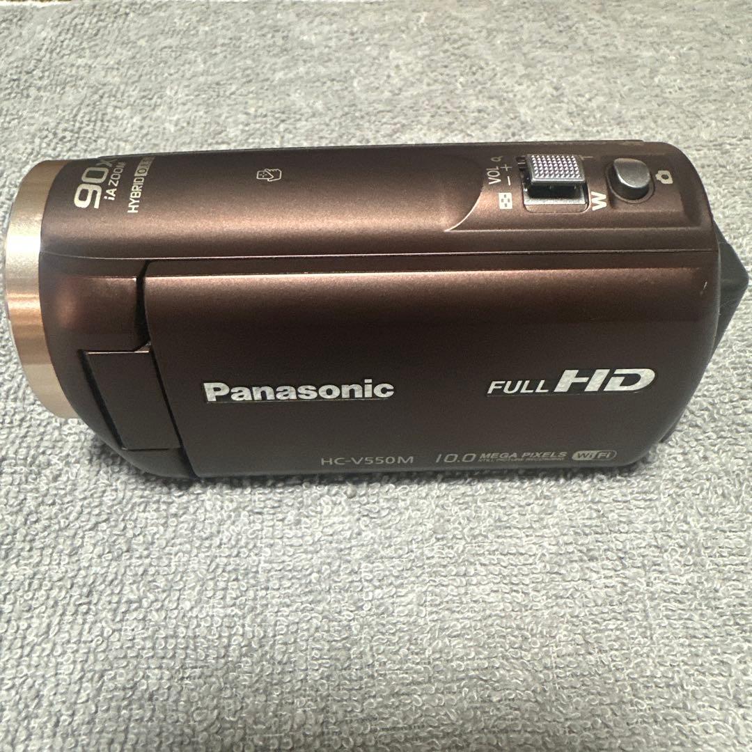 Panasonic HC-V550M ビデオカメラ 本体 ブラウン