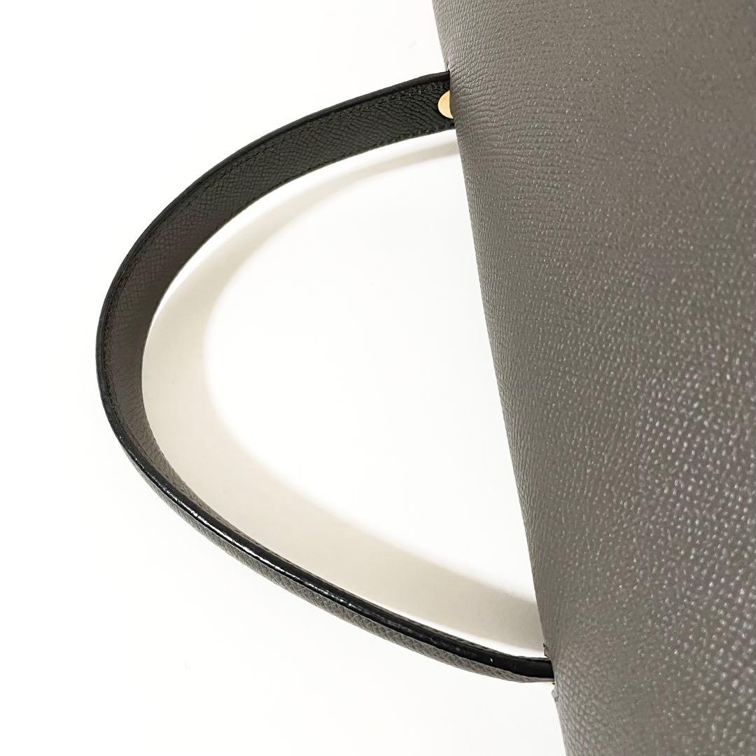 【美品】CELINE セリーヌ 2way ベルトバッグ ハンドバッグ グレー